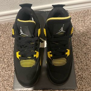 Air Jordan 4 Yellow Thunder 2012 GS 4Y
